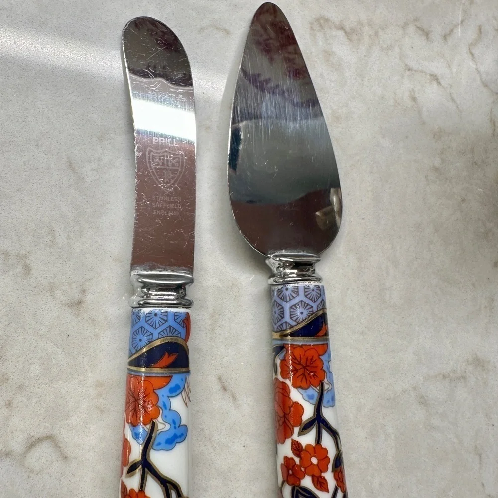 VINTAGE, SHEFFIELD, HOUSE OF PRILL, CHEESE SLICER & SPREADER.